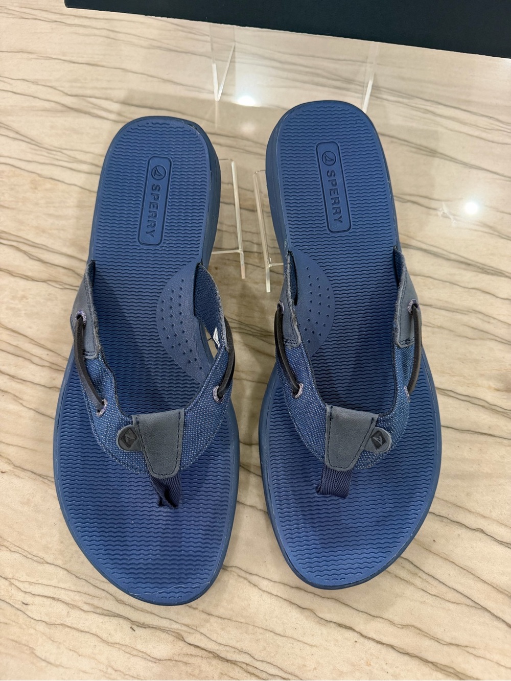 Sperry Women’s Blue Flip Flop Sandals 11M